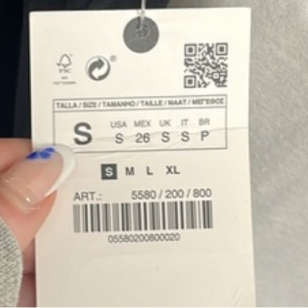 Zara NWT black dress. Size small - Picture 4 of 5